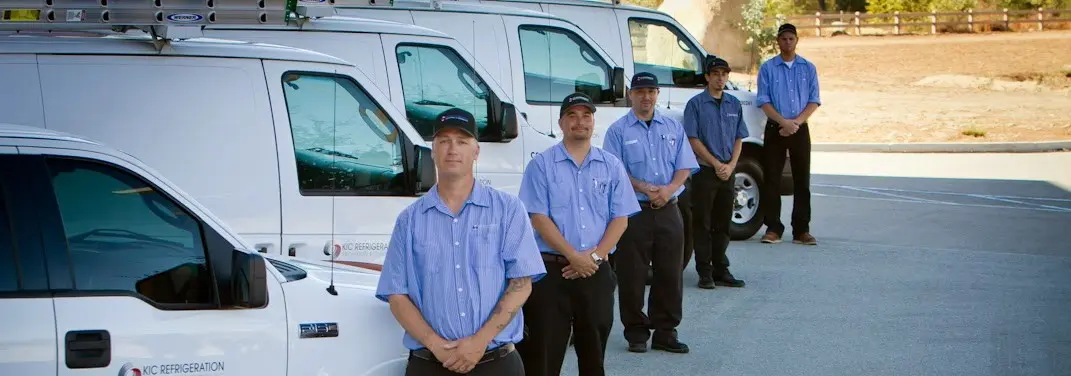 KIC Refrigeration crew ready for Mini Split Repair jobs across Bayshore Gardens